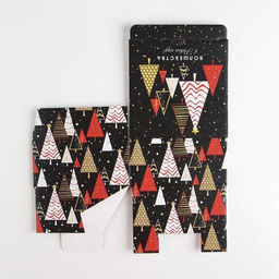 Коробка подарочная новогодняя складная «Волшебства», 15 х 15 х 7 см, Новый год