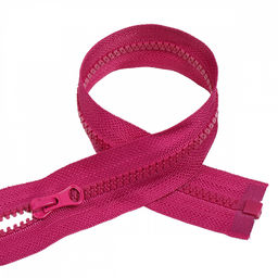 Молния Mzip трактор №5 1 замок усил.зв., 40см, цв.S258 яр.фуксия уп.10шт