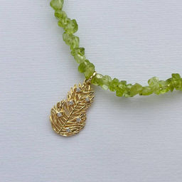 Колье из Хризолита