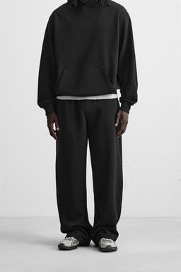 WIDE-LEG JOGGER TROUSERS - Zara фото 12