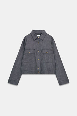 HERRINGBONE JACKET WITH POCKETS - Zara фото 5
