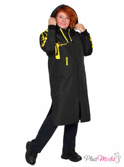 Плащ-пальто Модель №2069 размеры 44-84 - Plusmoda фото 3