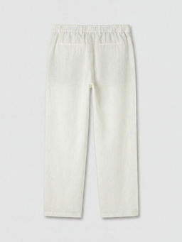 Regular Fit %100 Keten Erkek Pantolon