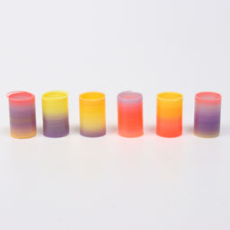 Цена за 12 шт. Пружинка радуга Спиралька, цвета МИКС - Simaland фото 2