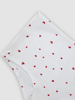 Цена за 2 штуки! Трусы шорты женские с принтом в сердечко - Mark formelle фото 8