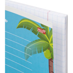 Цена за 2 шт. Тетрадь клетка 12л. Фруктовый отдых, ассорти, 12-4375