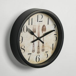 Часы настенные «Сервировка», серия: Кухня, плавный ход, d=20 см