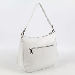 Женская кожаная сумка через плечо 1999 Вайт - Cidirro фото 3