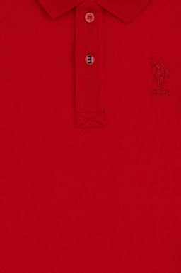 Erkek _ocuk K_rm_z_ Basic Ti__rt Sepette S_rpriz _ndirim - U.s. polo assn фото 3
