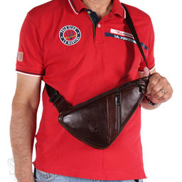 Рюкзак мужской кожаный 1212-1Z brown Zinimxs - S-style фото 2