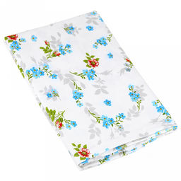 "Розовый ноктюрн-2" Скатерть 240х145см, длина стола до 200см, на 10-12 персон, хлопок "Премиум" 186г/м2, "Домашняя мода" (Россия)