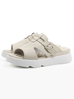 08-C100-2C BEIGE Босоножки женские (натуральная кожа)