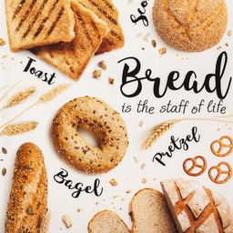 Полотенце кухонное Fresh Bread 40х73 см, 100% хлопок, саржа 190 гр/м2 - Этель фото 3