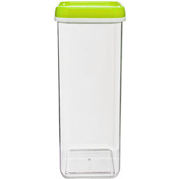 Банка 2,2л для сыпучих продуктов квадрат - Полимербыт фото 2