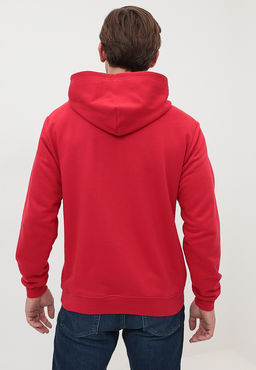 Худи мужское GREG G171-RM-1044 (красный)  фото 3