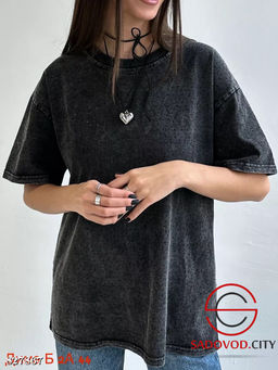 Футболка женская из хлопка