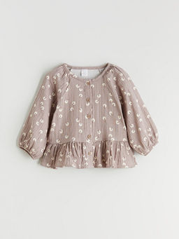 Bisiklet Yaka K?z Bebek M?slin G?mlek ve Pantolon