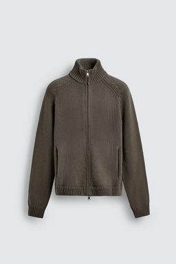 CHAQUETA PUNTO ESTRUCTURA LAVADA / Gris - Zara фото 7