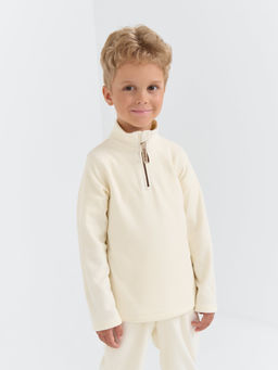 Олимпийка флисовая Молоко - Bungly фото 2