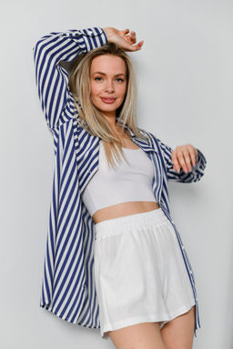 Блузка (рубашка) Тропический рай-2