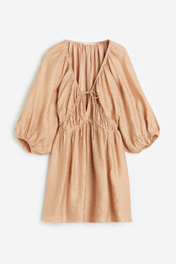 Vestido oversize en mezcla de lyocell