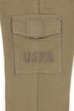 Брюки цвета хаки для мальчиков из парусины Неожиданная скидка в корзине - U.s. polo assn фото 6