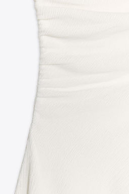 TEXTURED BANDEAU TOP - Zara фото 30