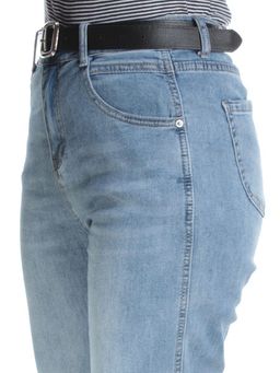 10071 BLUE Джинсы женские AMG JEANS (98% хлопок, 2% лайкра)