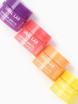 Бальзамы для губ, набор 4 шт. × 3 г, URAL LAB