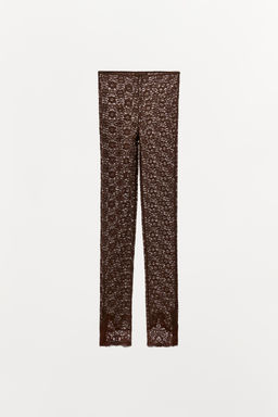 LACE LEGGINGS - Zara фото 4