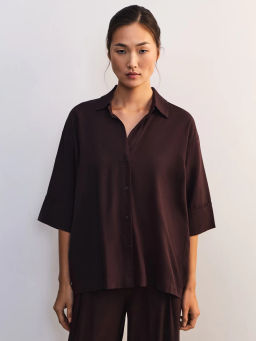 Льняная блуза свободного кроя ZR2605012001-27 / Zarina