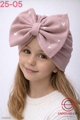 Шапка весенняя для девочки - Bruno фото 5