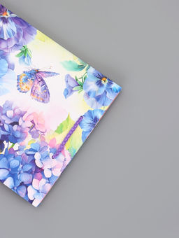 Цена за 2 шт. Пакет подарочный ламинированный вертикальный Мир фиалок, 18?22.3?10 см