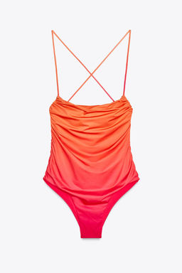 GATHERED SWIMSUIT - Zara фото 5