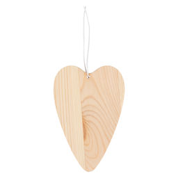Заготовка для декорирования Mr. Carving МН-54 Заготовка на подвесе сосна 10 х 12 х 1.8 см Сердце №1 (12см)