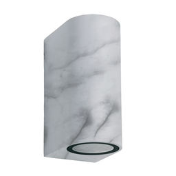 UUL-P52A 2х6W/GU10 IP65 MARBLE Светильник уличный, под две лампы GU10. Архитектурный накладной. Цвет корпуса мрамор. TM Uniel