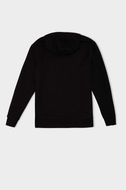 Стеганая толстовка стандартного кроя DeFactoFit с капюшоном  фото 3