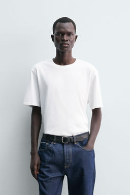 REGULAR FIT MEDIUM WEIGHT T-SHIRT - Zara фото 10