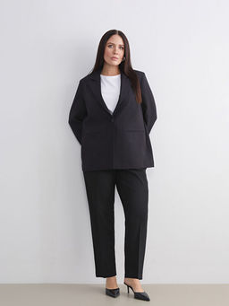 Loose Fit Kad?n Pileli Pantolon