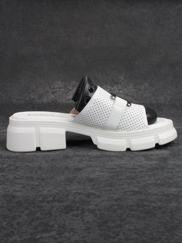 08-PEY148-1 WHITE Босоножки женские (натуральная кожа) - Фабричный китай фото 10