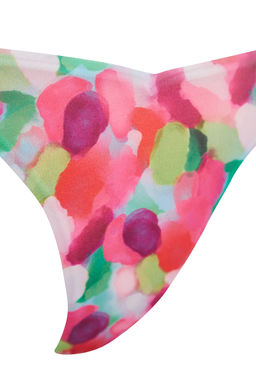 TRENDYOLMILLA Cicek Desenli Baglamal? Brazilian Bikini Alt? TBESS24BA00117  фото 11