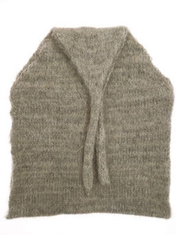 Пояс из овечьей шерсти с завязками 1-99-5