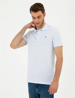 A__k Mavi Slim Fit %100 Pamuk Polo Yaka Basic Ti__rt - Pierre cardin фото 3