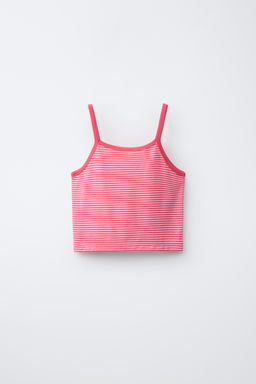 CONJUNTO CAMISETA Y BERMUDA RAYAS / Rosa - Zara фото 3