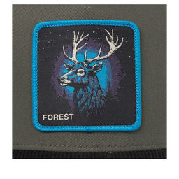 Бейсболка CAPSLAB арт. CL/BEA3/1/PCT/FORB Premium Forest (оливковый / черный)