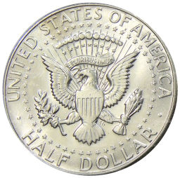 1/2 доллара (50 центов) 1968 года D США