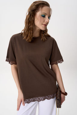 Футболка Бэль (шоколадный) - Эльза фото 5