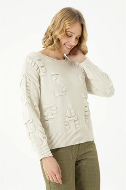 Женский кремовый свитер - U.s. polo assn фото 10