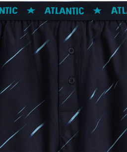 ATLANTIC 2MBX-085 Трусы боксеры Light - набор 2 шт. темно-синий фото 5