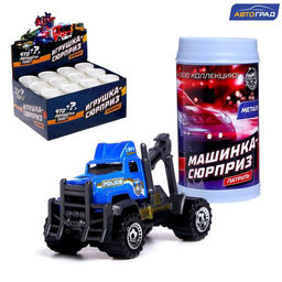 Машинка-сюрприз в банке, Патруль, МИКС